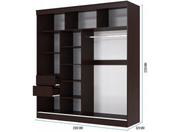 Шкаф-купе Дарина 2 м