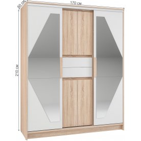 Шкаф-купе Эдем 1,7 м