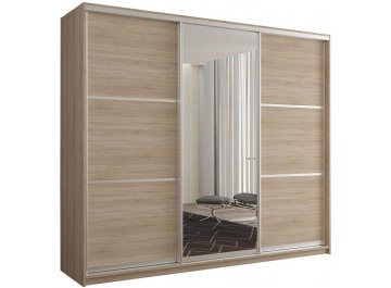 Шкаф для одежды Кааппи 2 210х45 дуб сонома светлый