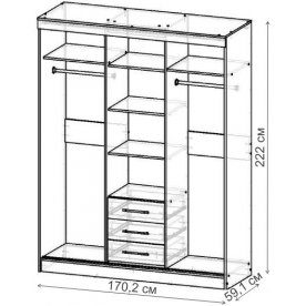 Шкаф-купе Маэстро-3
