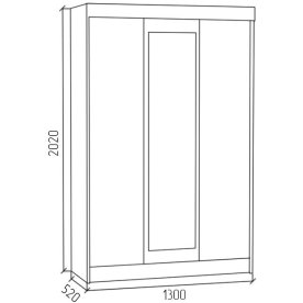 Шкаф-купе СК1-З