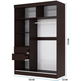 Шкаф-купе Танго-1 1,5 м