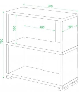 Стеллаж Эланта-10/2