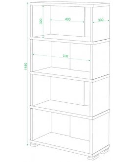 Стеллаж СБ-10.4
