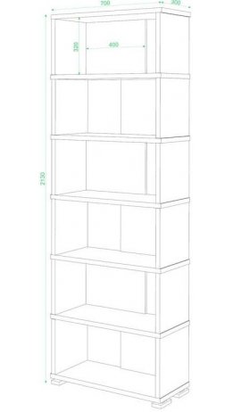 Стеллаж СБ-10/6 нельсон