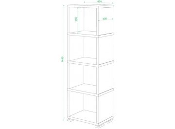 Стеллаж Эланта-15/4