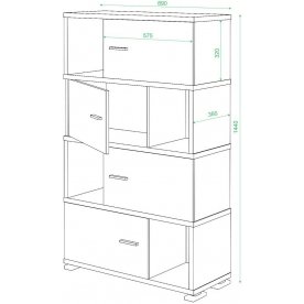 Стеллаж Эланта-30/4