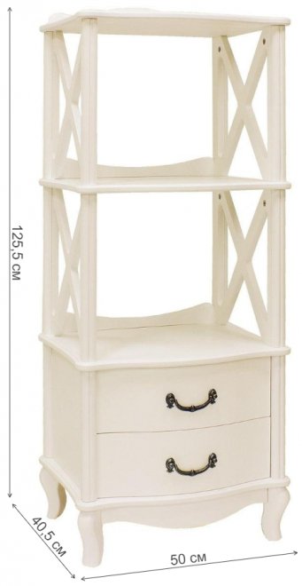 Этажерка Джульетта-2 дуб шампань