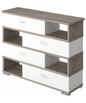 Комод Даланта СБ-40/4-ПВК закругленая Н