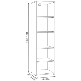 Стеллаж Тизерия