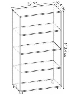 Стеллаж Стеллаж 800 СТ.037.800-00