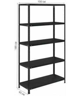 Стеллаж Brabix MS KD-185/40-5