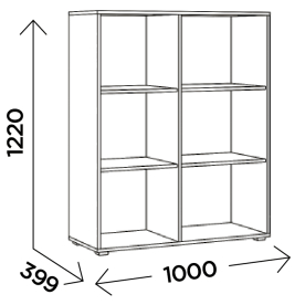 Стеллаж Чернин