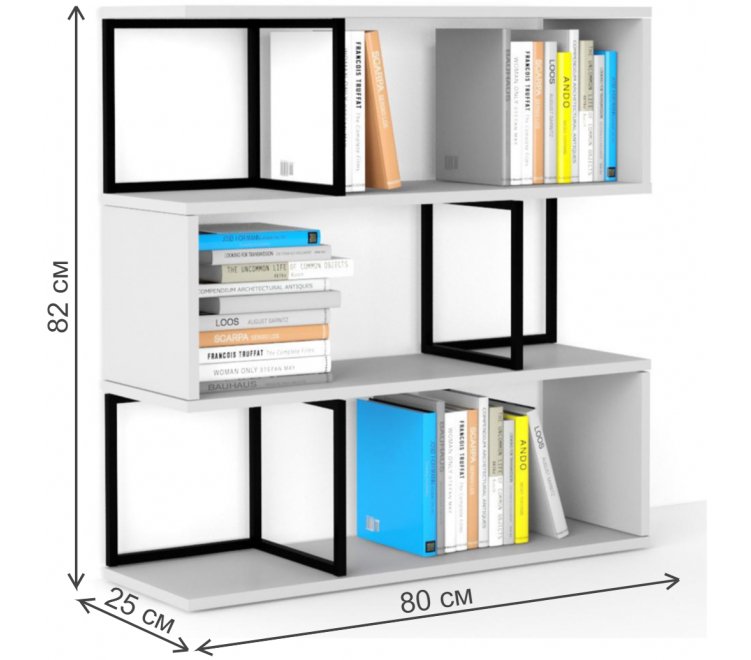 Стеллаж City ST 880 белый