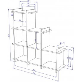 Стеллаж Cross СЛН Н