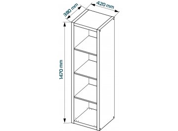 Стеллаж Фора