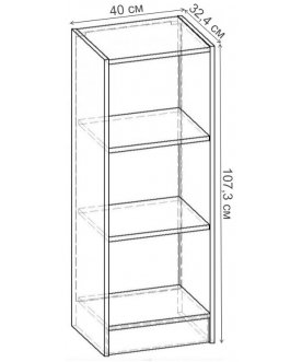 Стеллаж Лайн-43 СТ.049.400-00