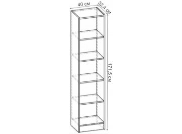 Стеллаж Лайн-45 СТ.051.400-00