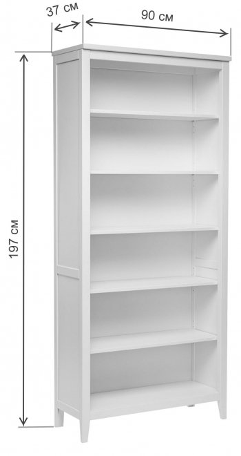 Стеллаж Leset Мира 00 серый