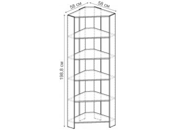 Стеллаж Норд-12.01 СТ.143.580-00