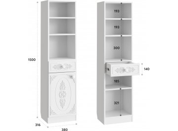 Стеллаж Ассоль АС-65