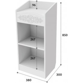 Стеллаж Ассоль АС-66