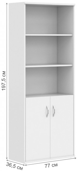 Стеллаж Imago СТ-1.1 клен / металлик