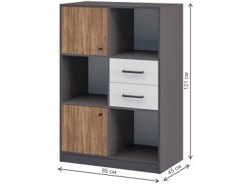 Стеллаж Мальма МН-135-09