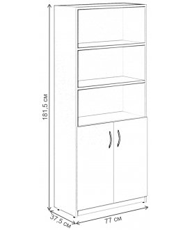 Стеллаж Simple SR-5W.5