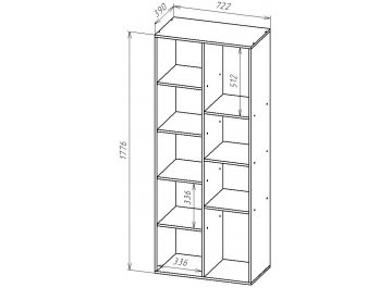 Стеллаж СТ172