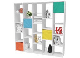 Стеллаж СТ175 белый