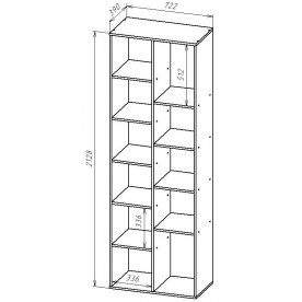 Стеллаж СТ212