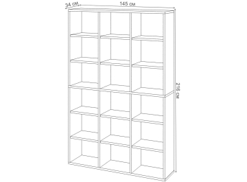 Стеллаж СУ ш3в2
