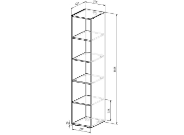 Стеллаж Прайм-51