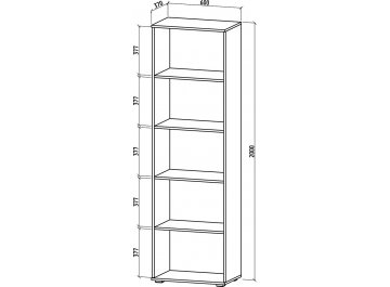 Стеллаж Тунис-3