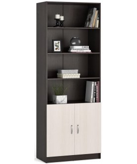 Стеллаж Веста-33 венге / дуб молочный