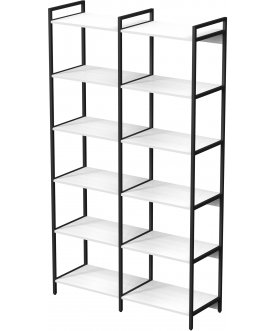 Стеллаж cubos 10СВ.6.400 белый / черный