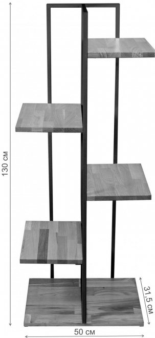 Цветочница Линдси L белая