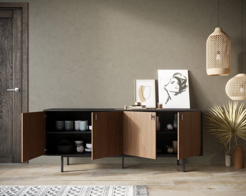 Тумба Эмерсон (Emerson) EM01 черный