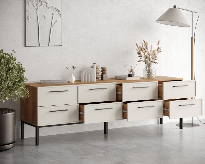 Тумба Николь (Nicole) NEM03 Белый