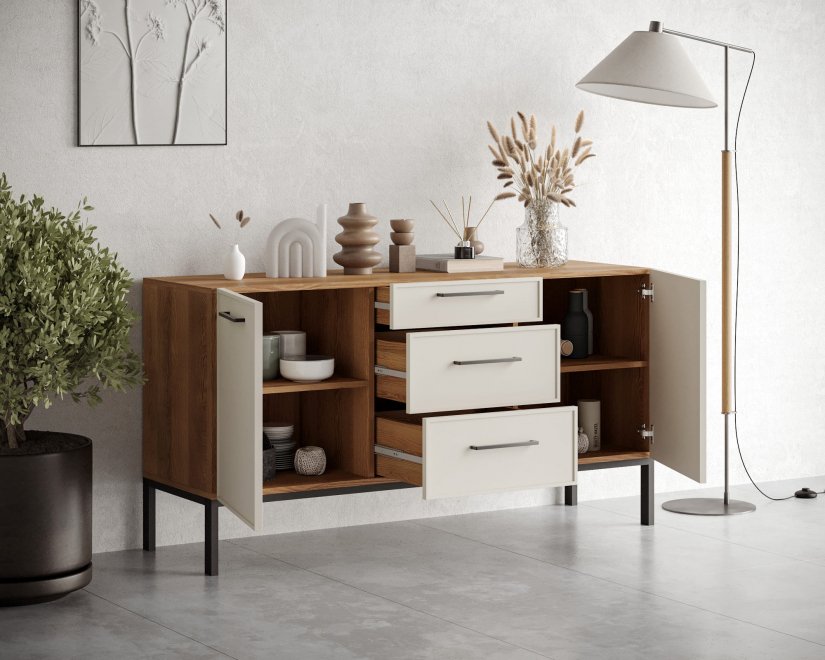 Тумба Николь (Nicole) NEM08 Белый