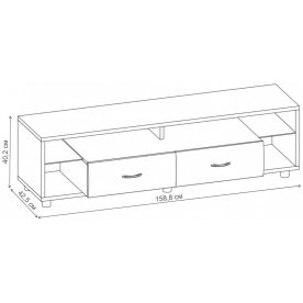 ТВ-тумба Алабама 06.104