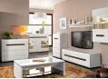 ТВ-тумба Azteca S205-RTV2D2S/4/15 белый глянец