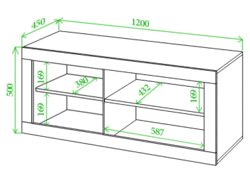 ТВ-тумба Той 120 КК