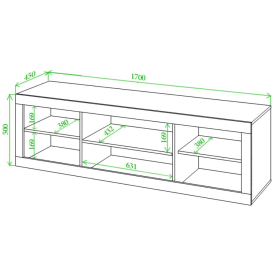 ТВ-тумба Той 170 НБЕ