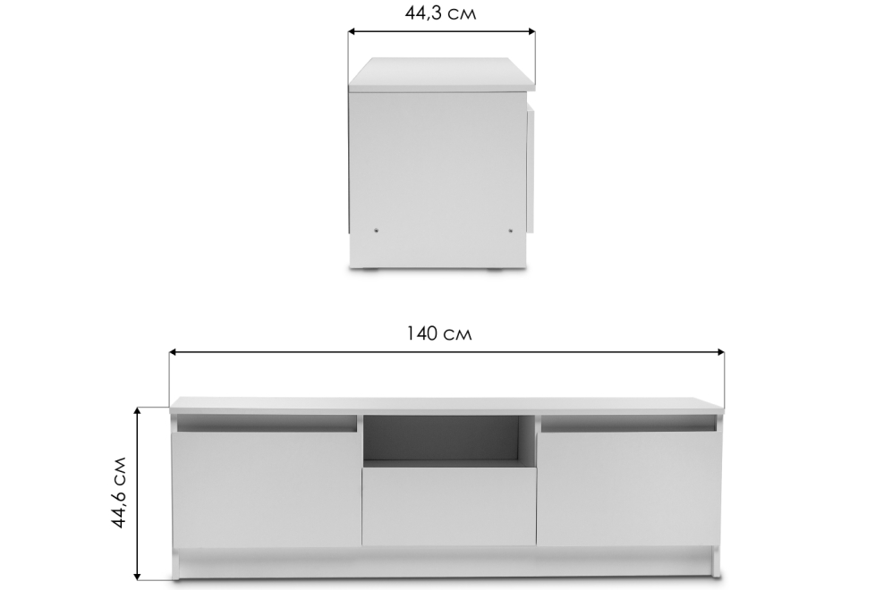 ТВ-тумба Эванте дуб сонома
