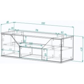 ТВ-тумба Мебелеф-16