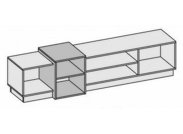 ТВ-тумба МС Квадро Т-1