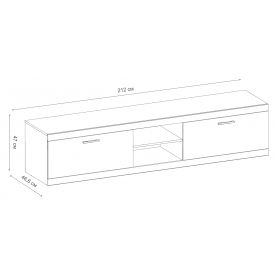 ТВ-тумба Oskar RTV 2S2NB