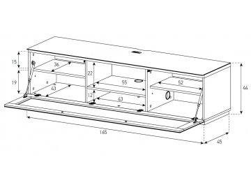 ТВ-тумба ST 160F